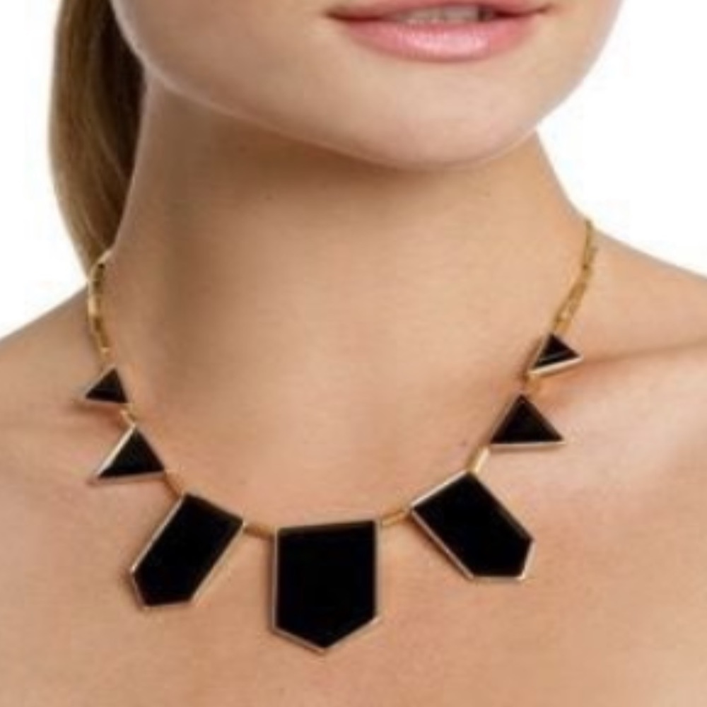 House of Harlow Black/Gold Necklace